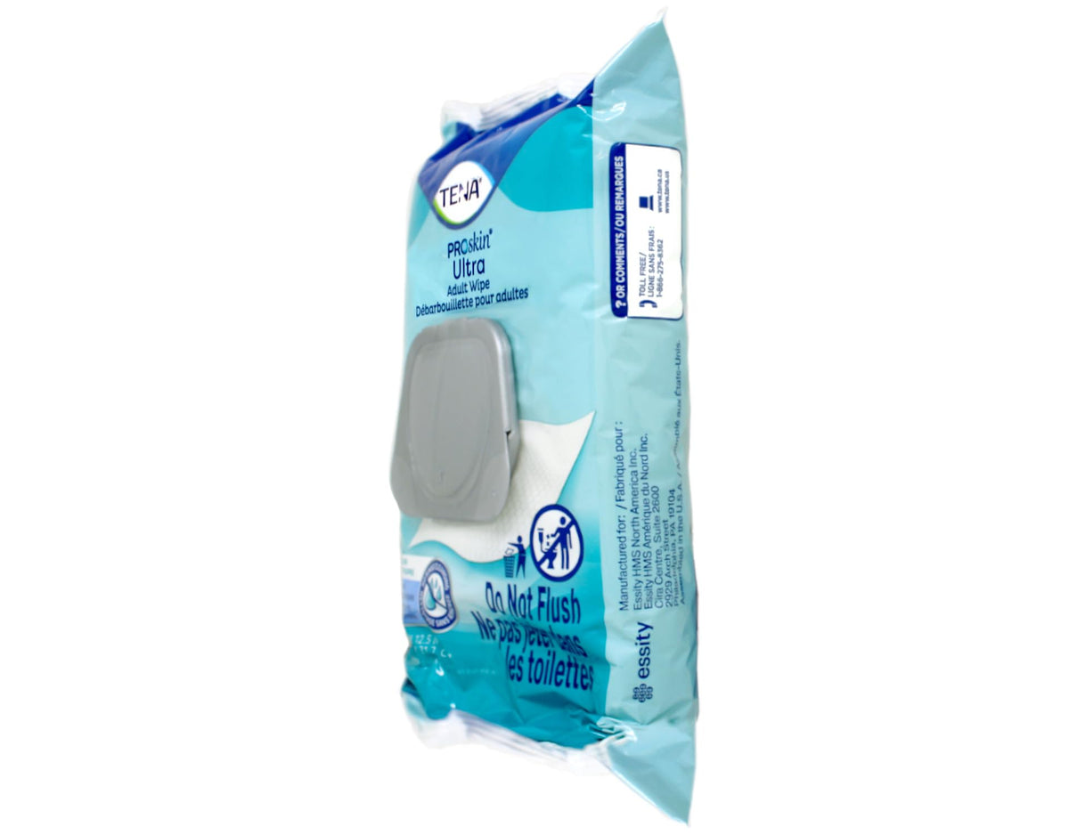 Tena ProSkin Ultra Personal Cleansing Wipe 7 9 10 x 12 5 - TENA Official Imagery - 5