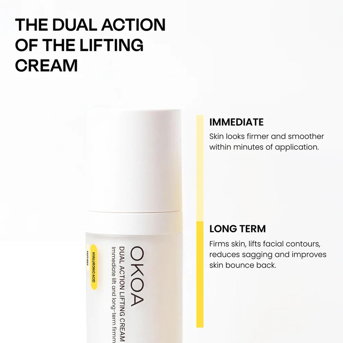 OKOA Dual Action Lifting Cream Post Moisturizer Firming - OKOA Official Imagery - 6