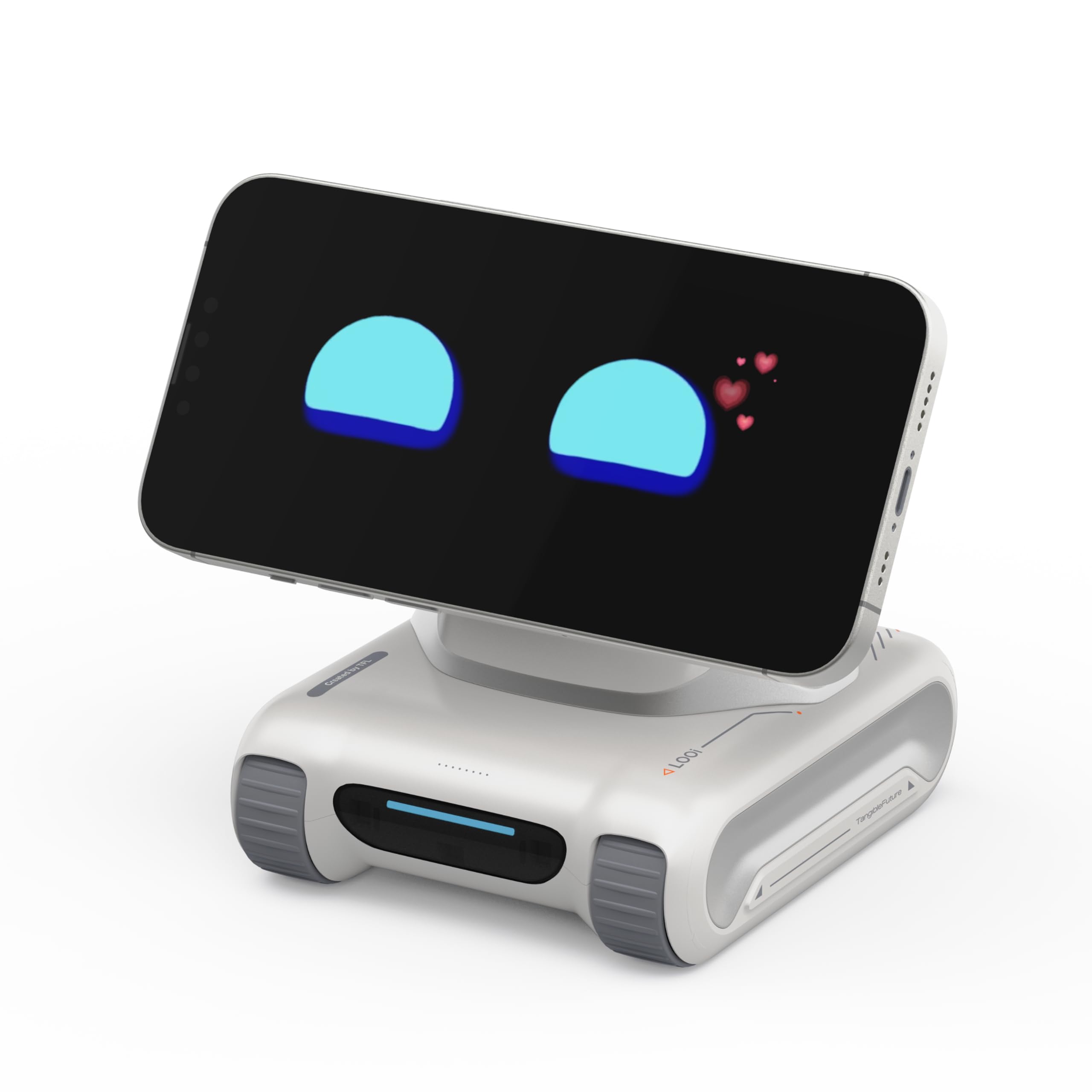 TangibleFuture LOOI Robot-Space Black-AI Desktop Companion,ChatGP - TangibleFuture Official Product View 8