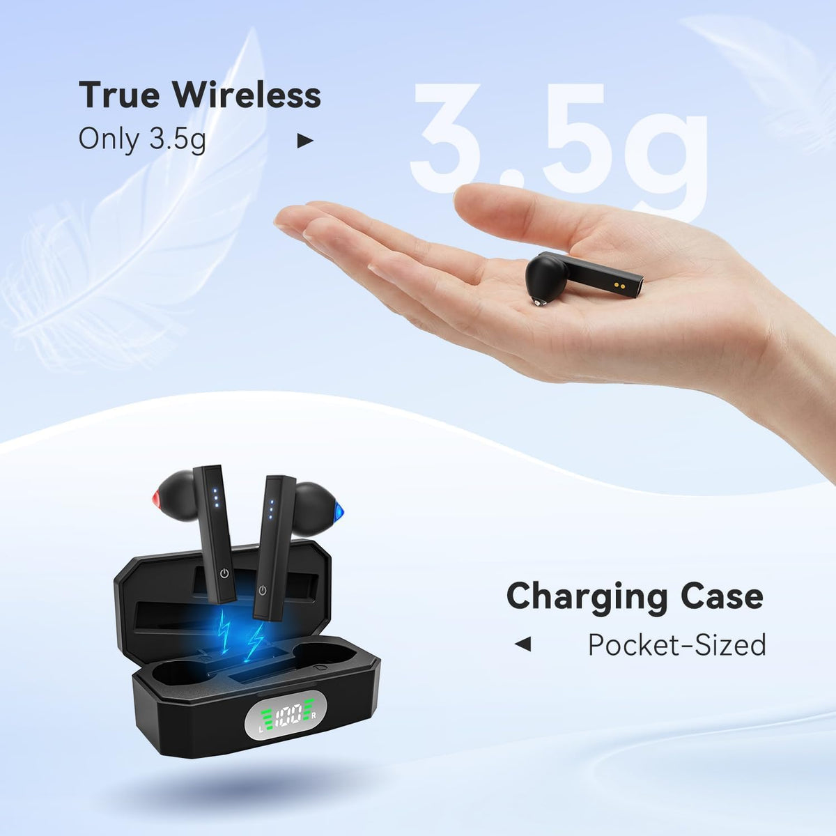 Red Light Blue Light Therapy for Ears 7 Mode Ear Light - Maxie Official Imagery - 4