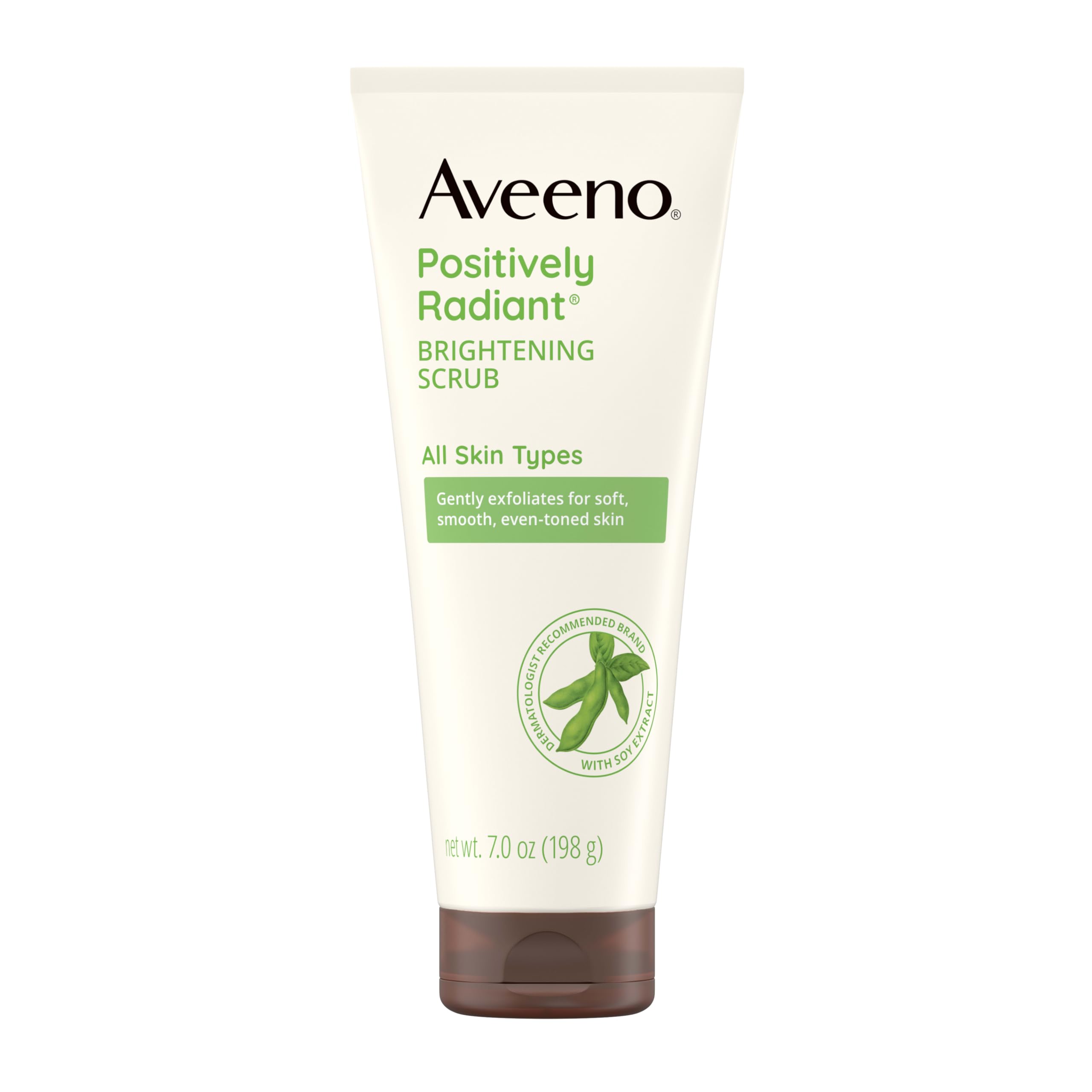 Aveeno Positively Radiant Skin Brightening Daily Facial Scrub - Product Imagery