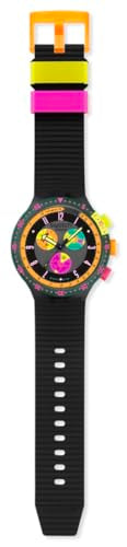 Swatch Big Bold Chrono Unisex Watch Casual Polymer Transparent - Product Imagery