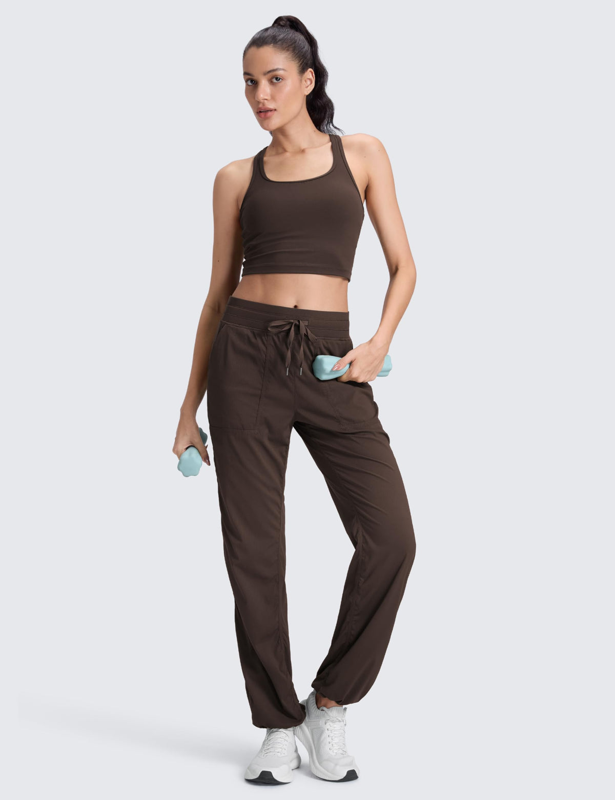 CRZ YOGA Ease Line Straight Leg Pants 28 30 32 - CRZ YOGA Official Imagery - 4