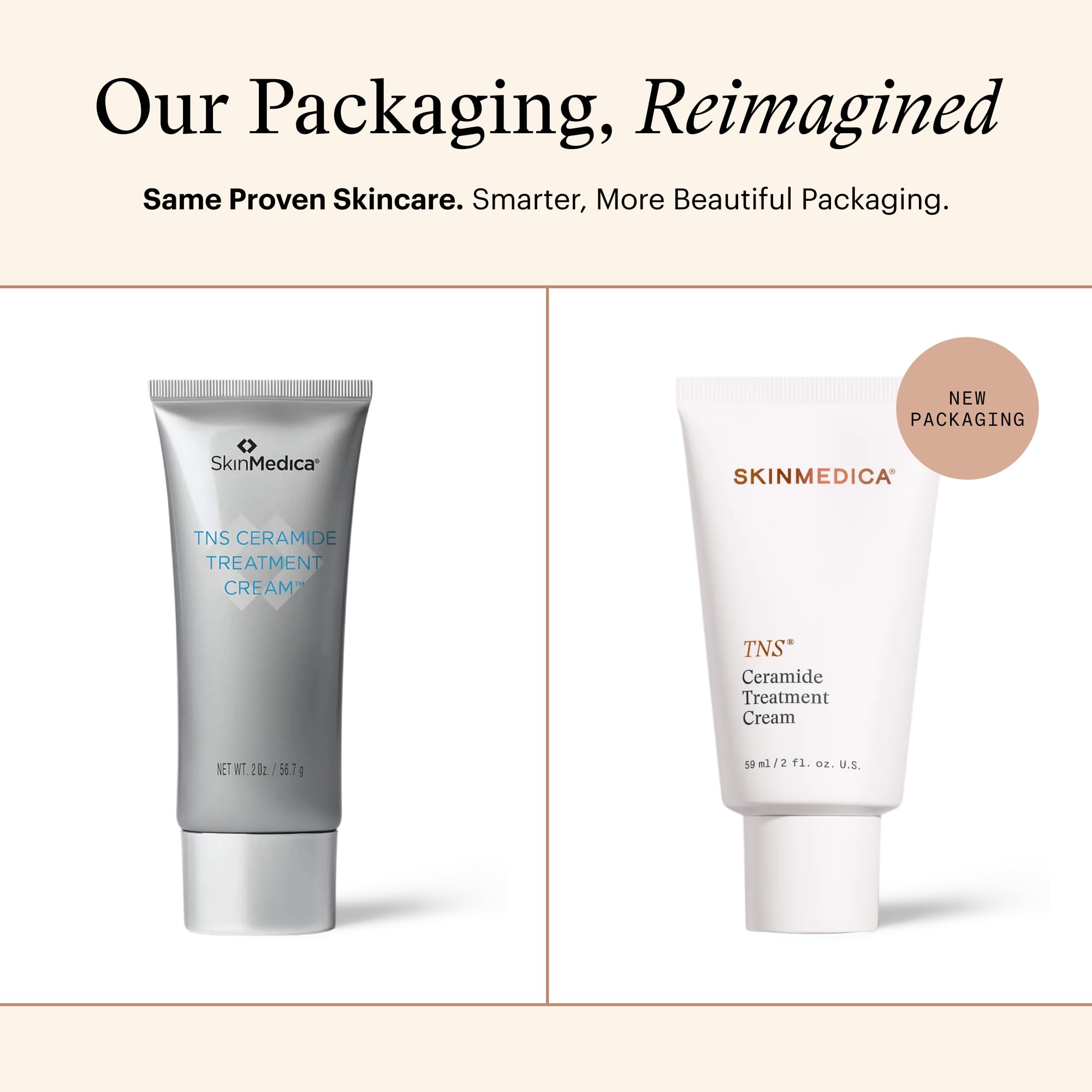 SkinMedica TNS Ceramide Treatment Facial Cream - Premium Selection Official Imagery - 3