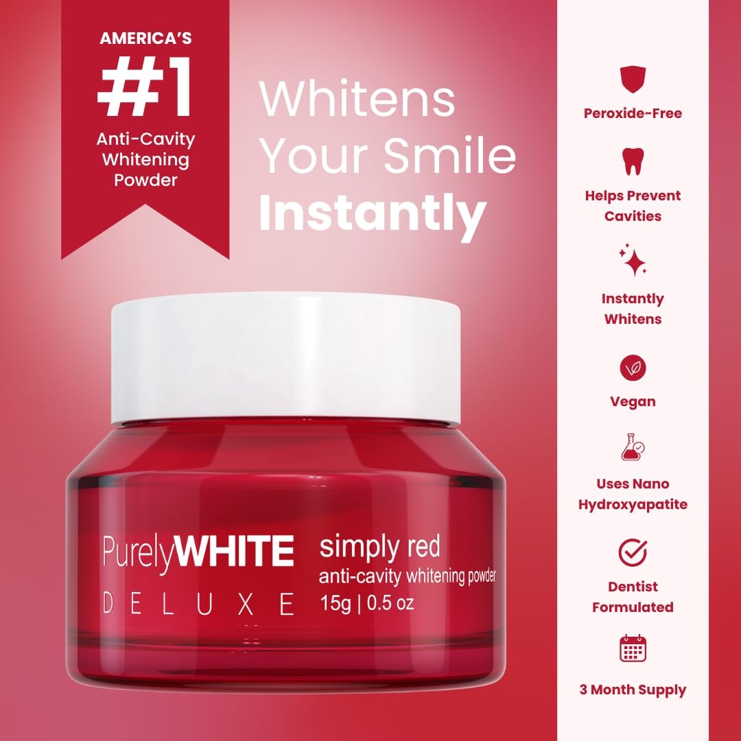 PurelyWHITE DELUXE, Updated Design Anti-Cavity Whitening Powder - Remo - View 2