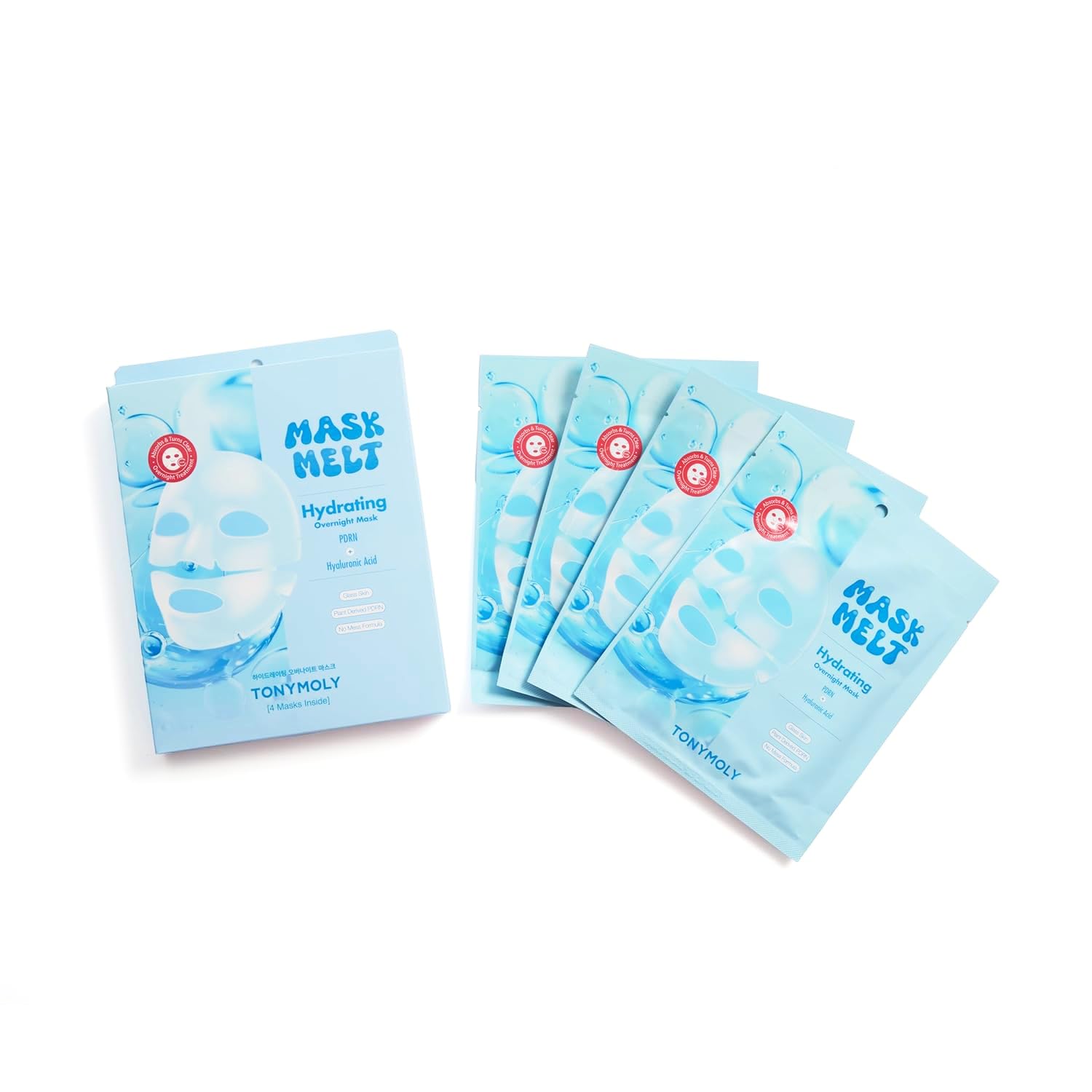 TONYMOLY Mask Melt Blurring Mask, 4-Pack - TONYMOLY
