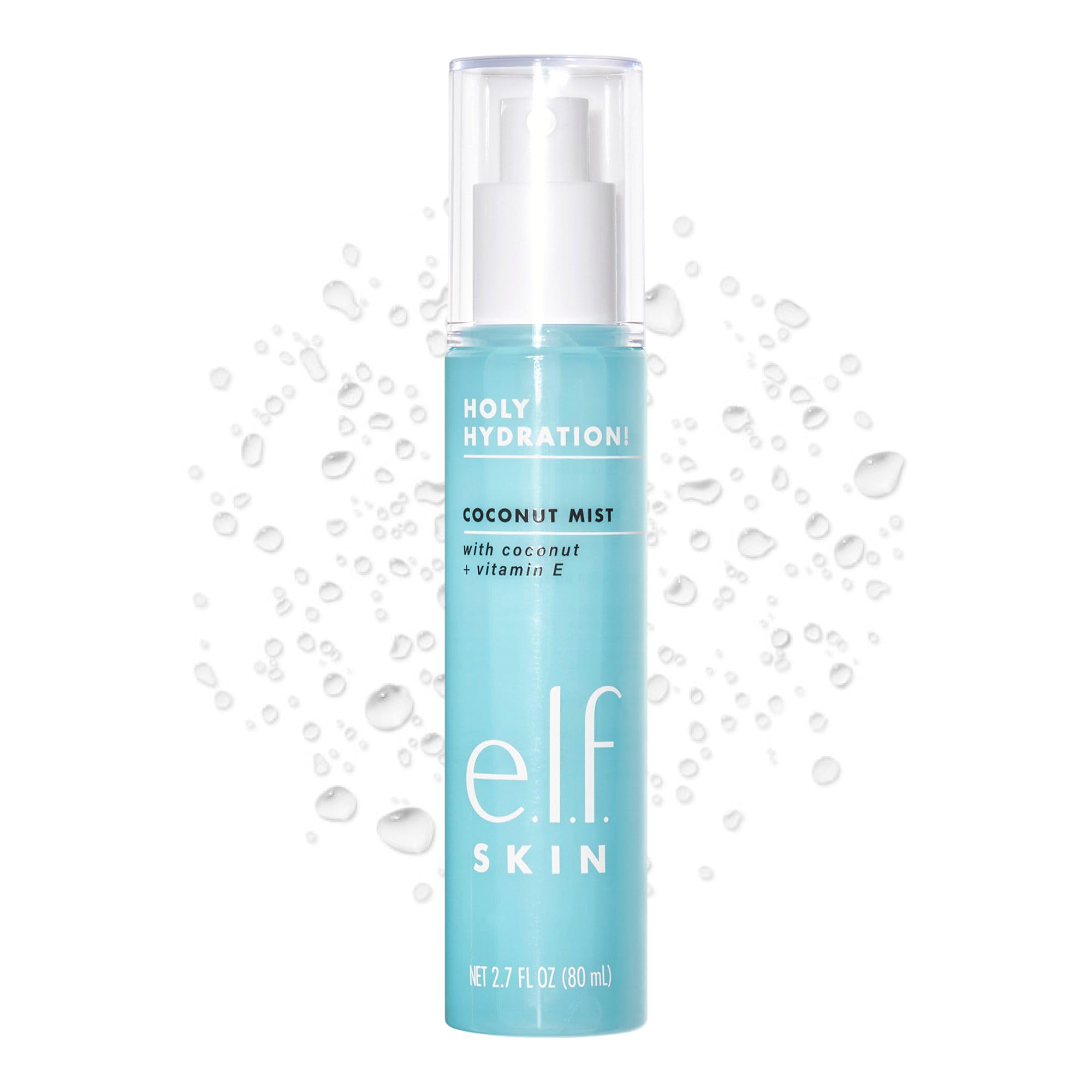 e.l.f. SKIN Holy Hydration! Hydrating Coconut Mist, Refreshes, - Product Imagery