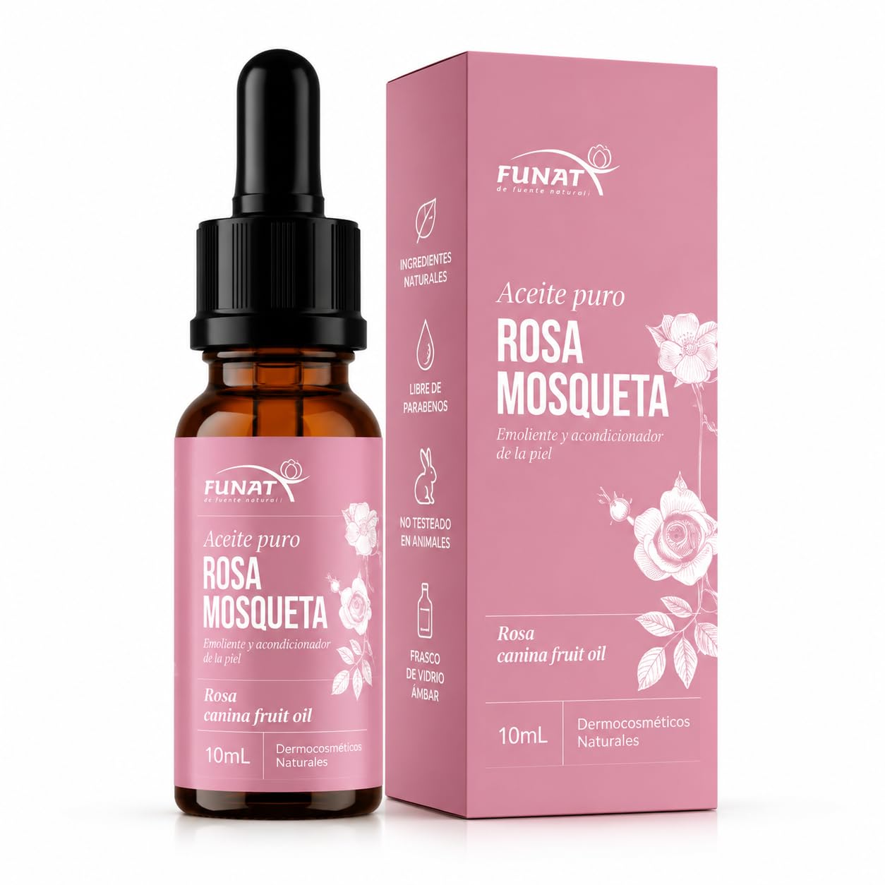 FULL OF NATURE FUNAT FUNAT 100% Pure Rosehip Oil –Facial & Skin Moisturizer – - FULL OF NATURE FUNAT Official Product View 2