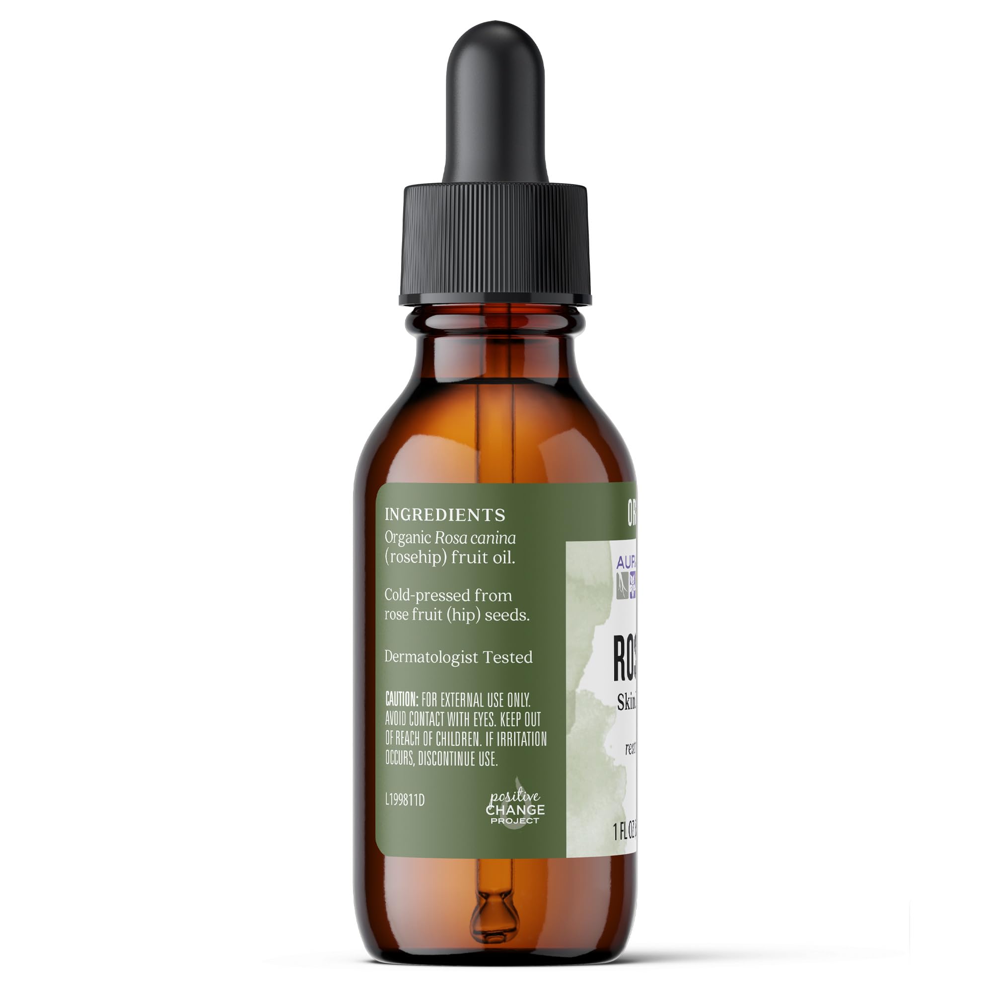Aura Cacia Organic Rosehip Skin Care Oil - MS Tested for Purity - Aura Cacia Official Product View 3