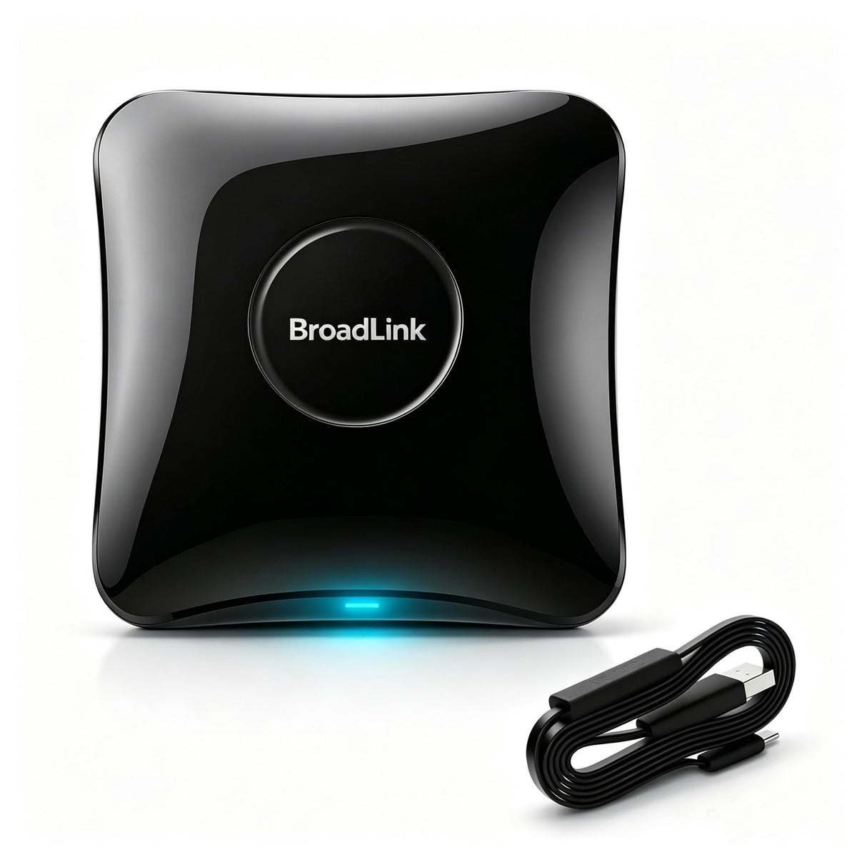 Broadlink Rm4 Pro Universal Remote with Sensor Cable RF IR - Broadlink Official Imagery - 2