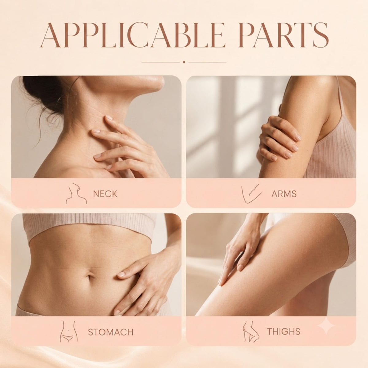 Crepe Skin Body Cream Body Lotion for Crepey Textured Skin - MOCKGVY Official Imagery - 6