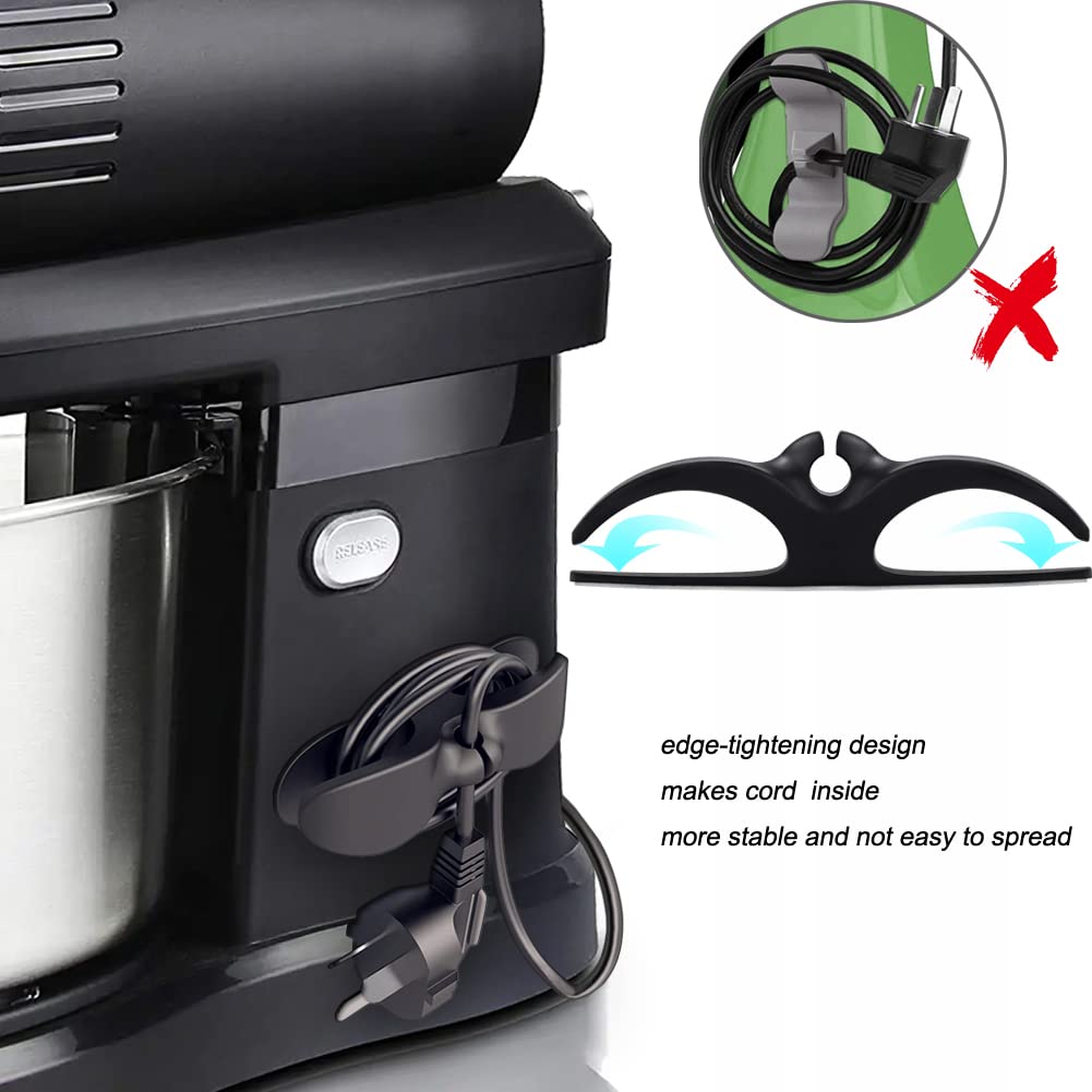 SisBroo Cord Organizer for Appliances, 4PCS Kitchen Appliance Cord Win - View 6