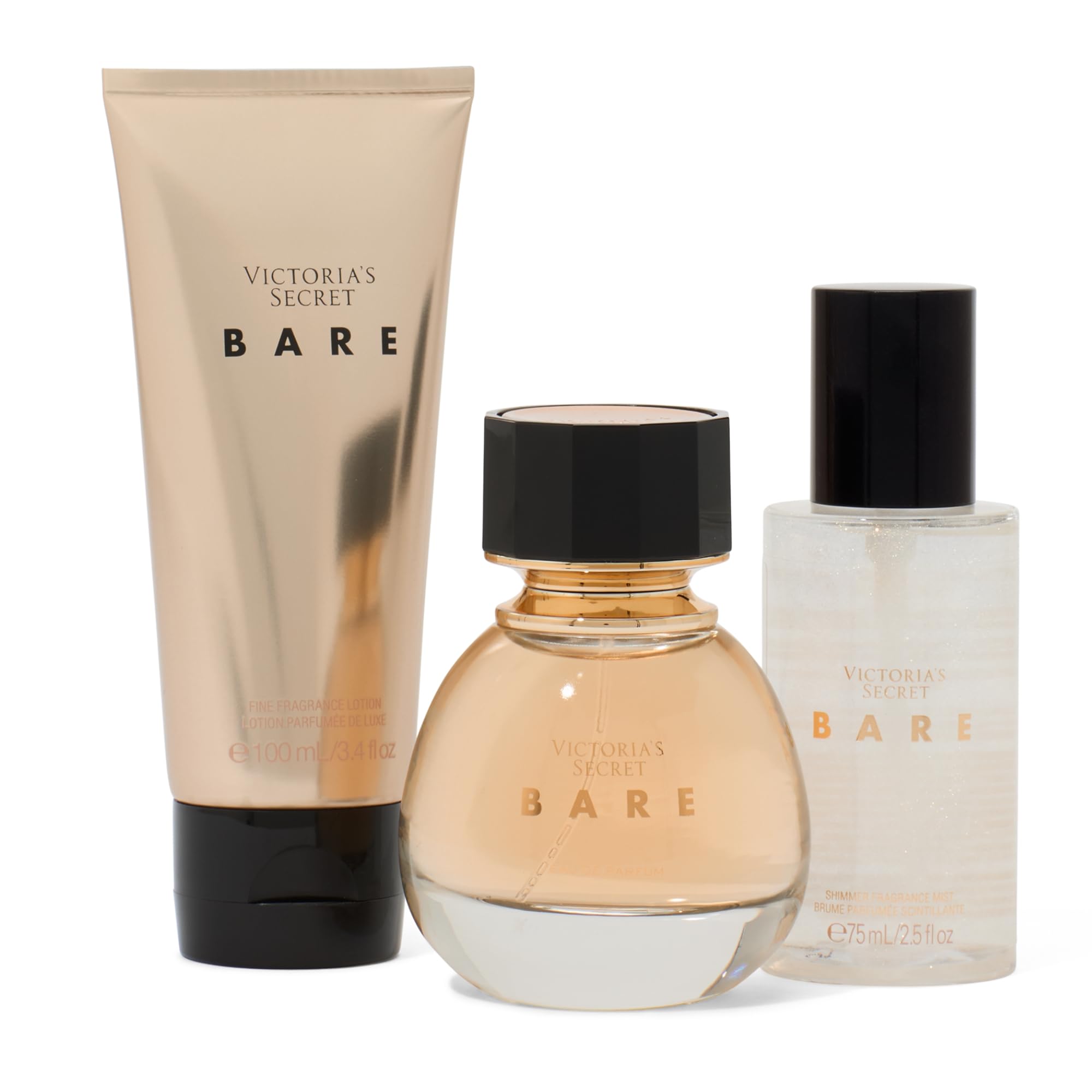 Victoria's Secret Bare 3 Piece Luxe Fragrance Gift Set - 1. . Eau de Parfum & - Victoria's Secret Official Product View 5