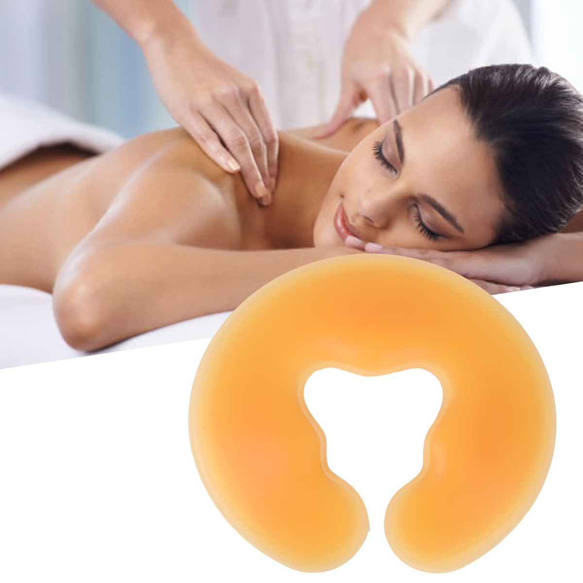 Silicone Pillow Professional Massage Bed Table Face Massage - Asixxsix Official Imagery - 3
