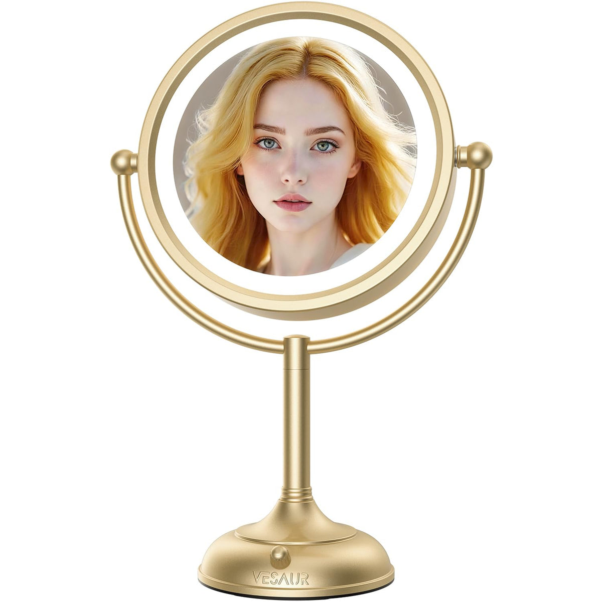 Professional 8 5 Large Lighted Makeup Mirror with Brighter - VESAUR Official Imagery - 2