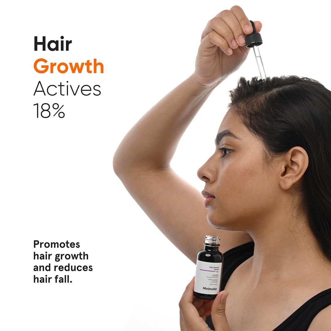 Minimalist Hair Density Serum 18% - Hair Growth Serum With Procapil & Capi - Minimalist Official Product View 3