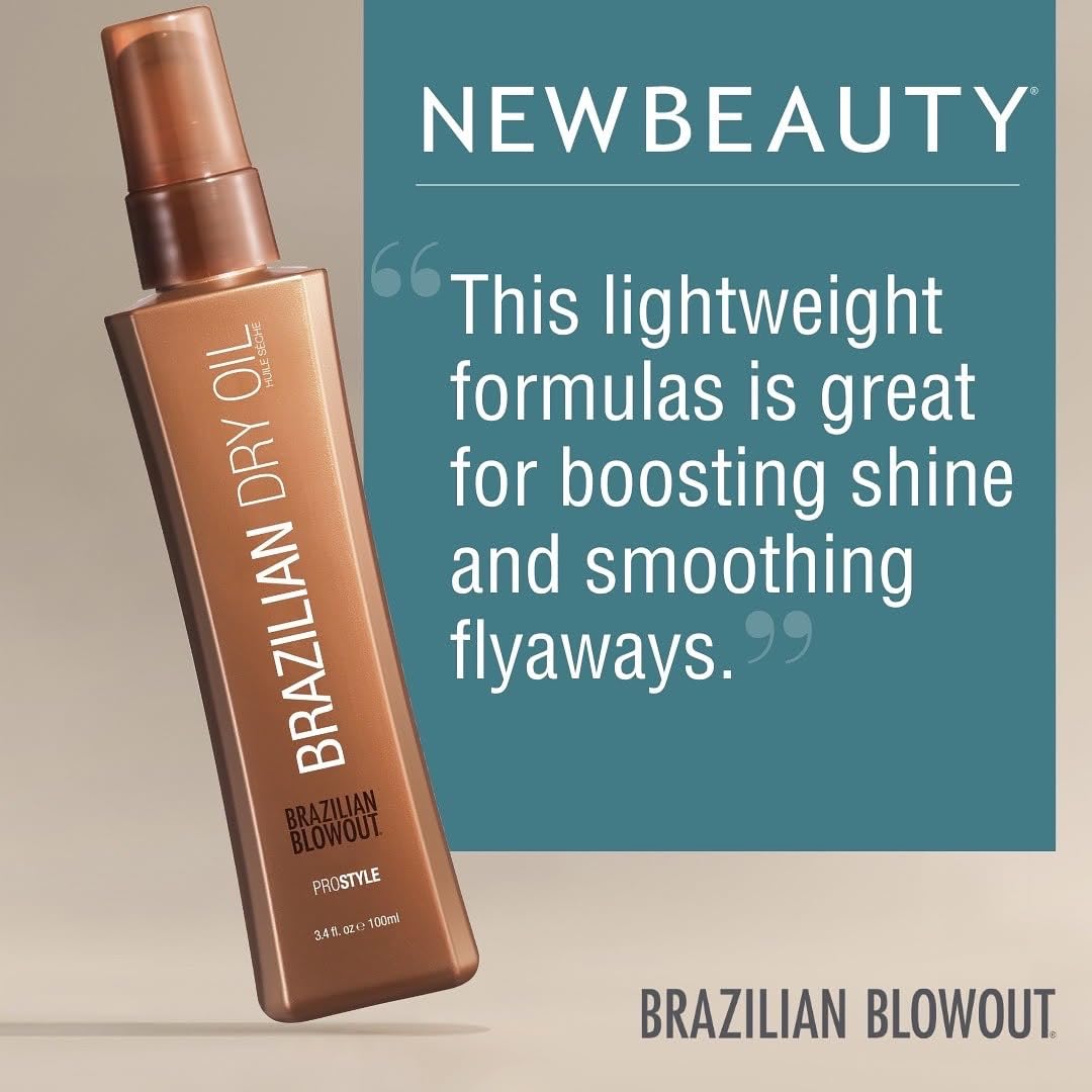 Elefair Tech Brazilian Blowout Dry Oil Weightless Smoothing Oil, Repair & Shine - Elefair Tech Official Product View 3