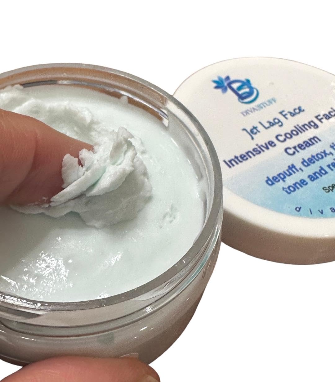 Diva Stuff Jet Lag Face Intensive Cooling Cream Clay Facial - Diva Stuff