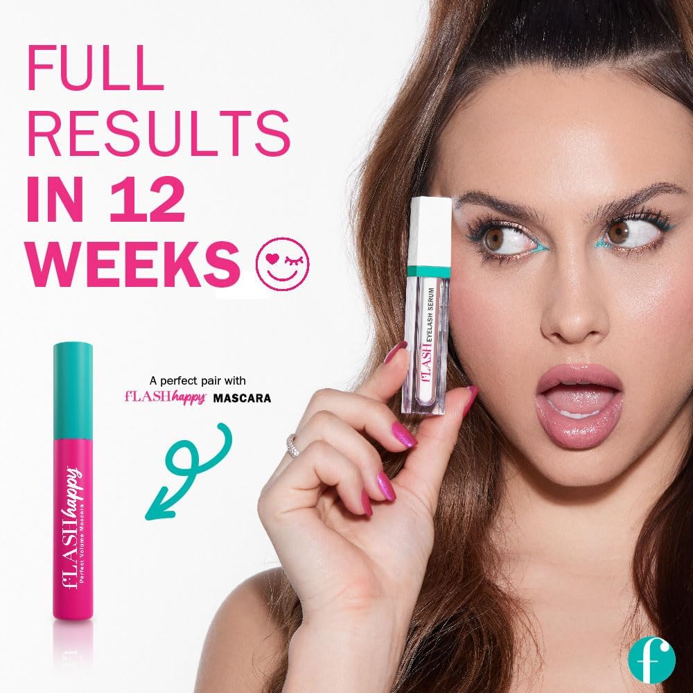 fLASH Eyelash Serum for Longer Looking Natural Lashes - FLASHSERUM Official Imagery - 6