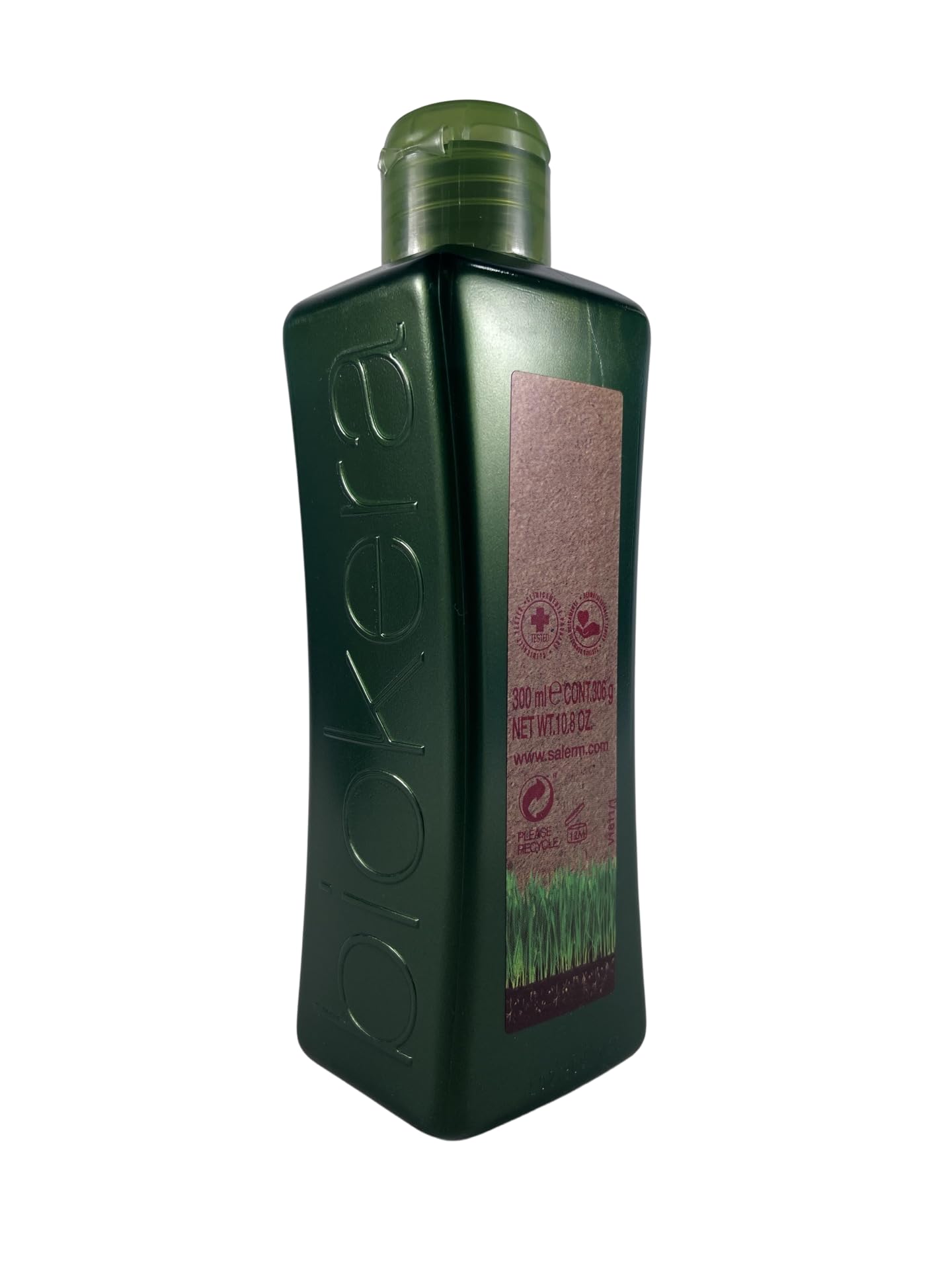 SALERM - Fortifying Shampoo - Biokera Natura Fortifying Shampoo - 300 ml - with Ginseng and Ginkgo Biloba - Nourishes the Scalp - Helps Strengthen Weakened Hair - Refreshing Effect