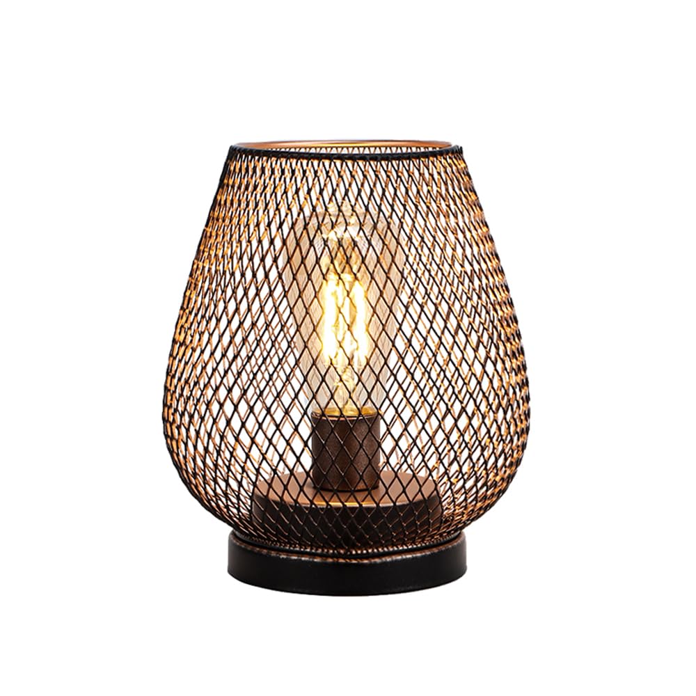 JHY DESIGN Set of 2 Metal Cage LED Lantern Battery Powered - JHY DESIGN Official Imagery - 6