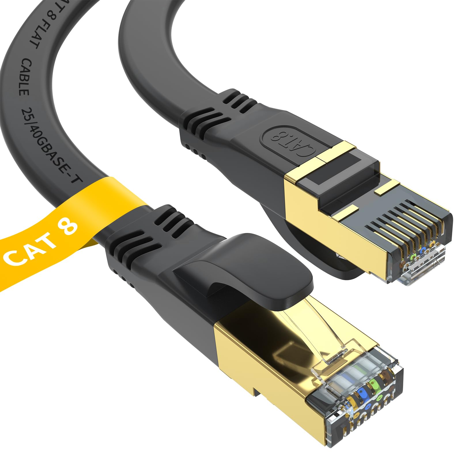 YSONG Cat 8 Ethernet Cable 15 FT, Outdoor&Indoor High Speed Heavy - YSONG Official Product View 9