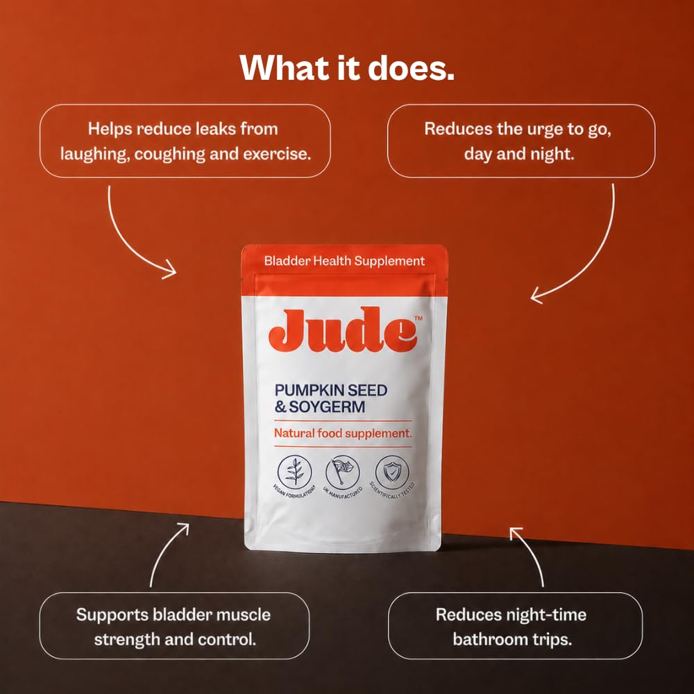 Jude Bladder Control Supplements for Women 60 Caps