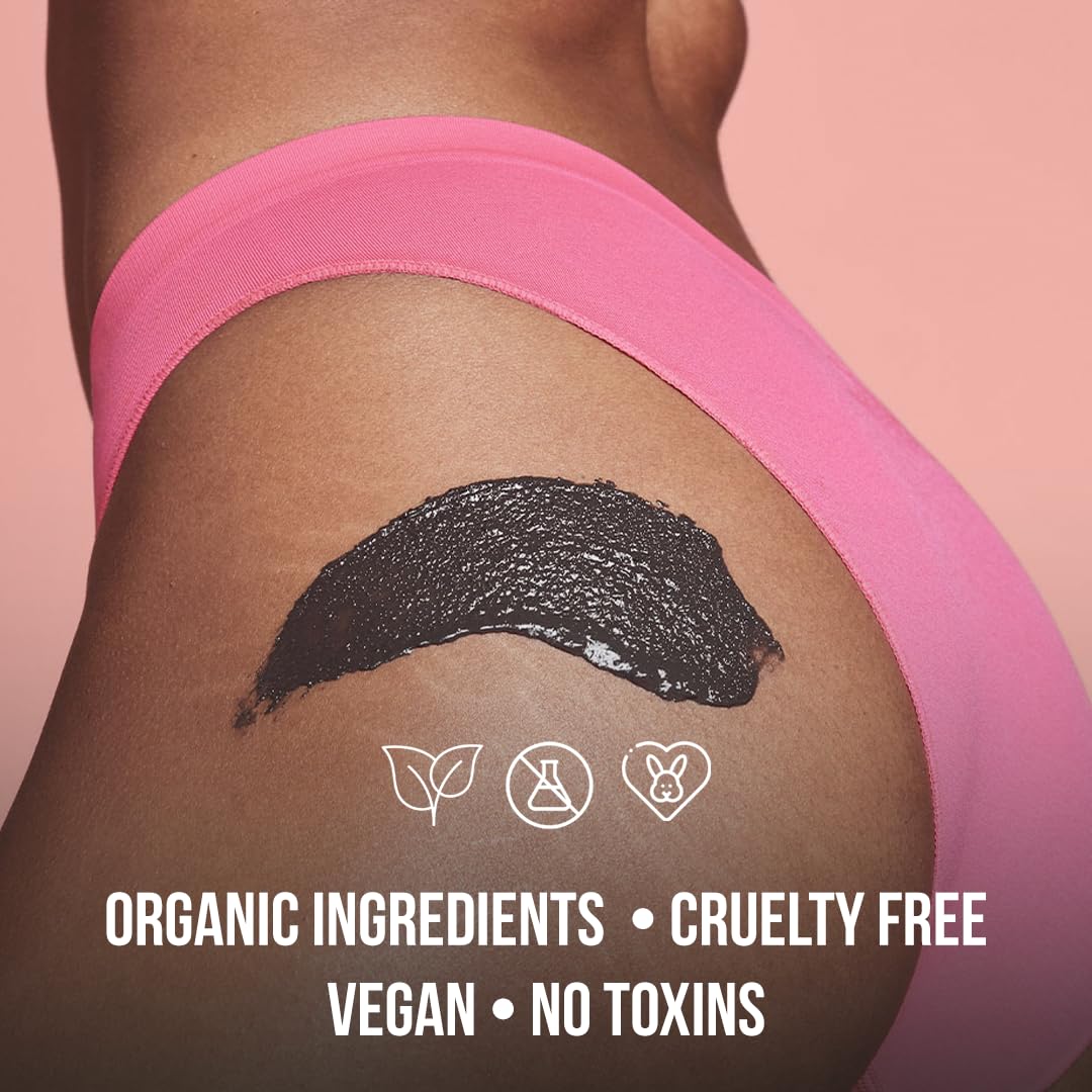 White Naturals Charcoal Body Scrub, Moisturizing and Exfoliating Face & Foot - White Naturals Official Product View 7