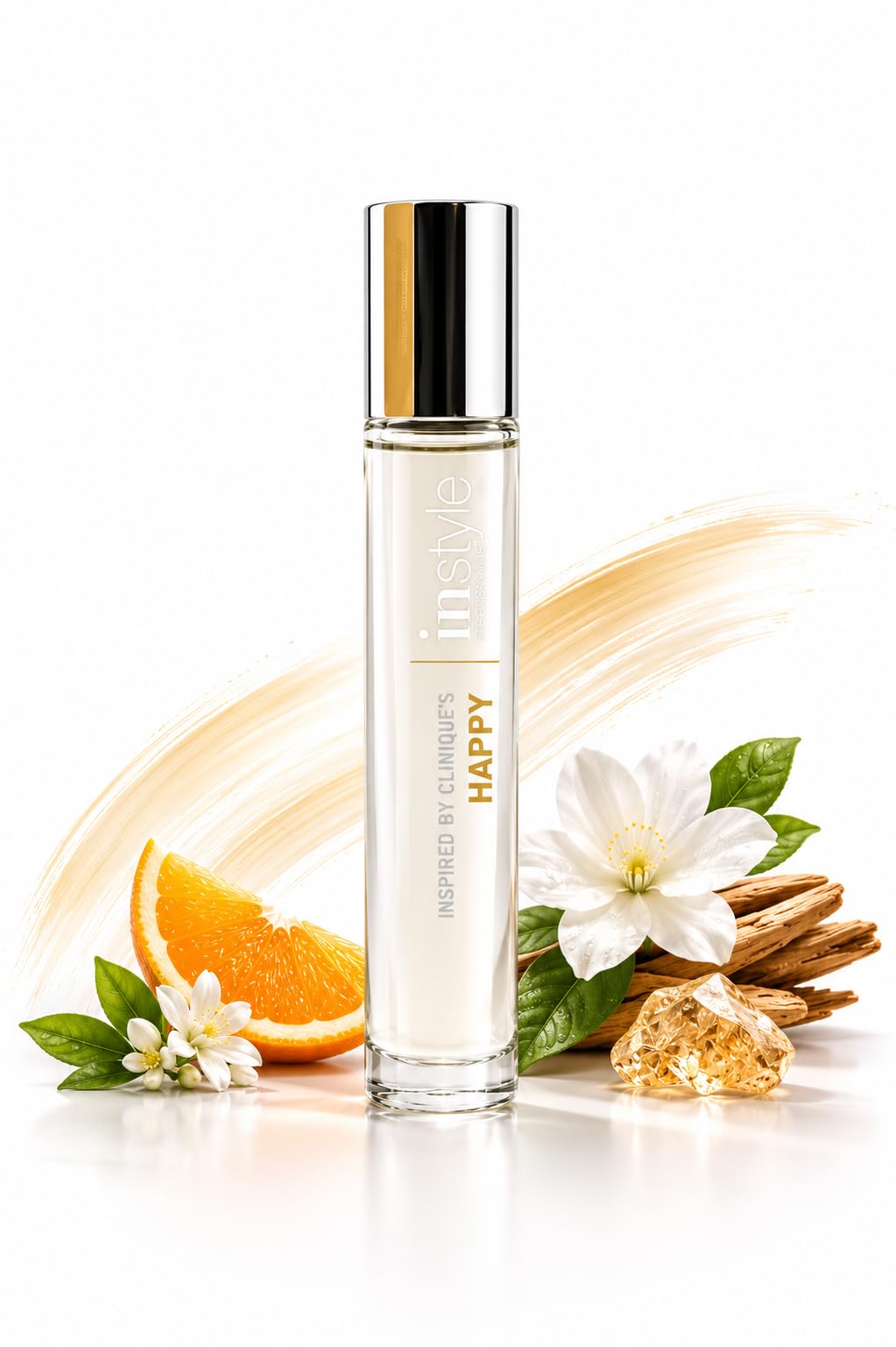 Instyle Fragrances, Inspired by Cliniq.ue’s Hap.py Rollerball - Product Imagery