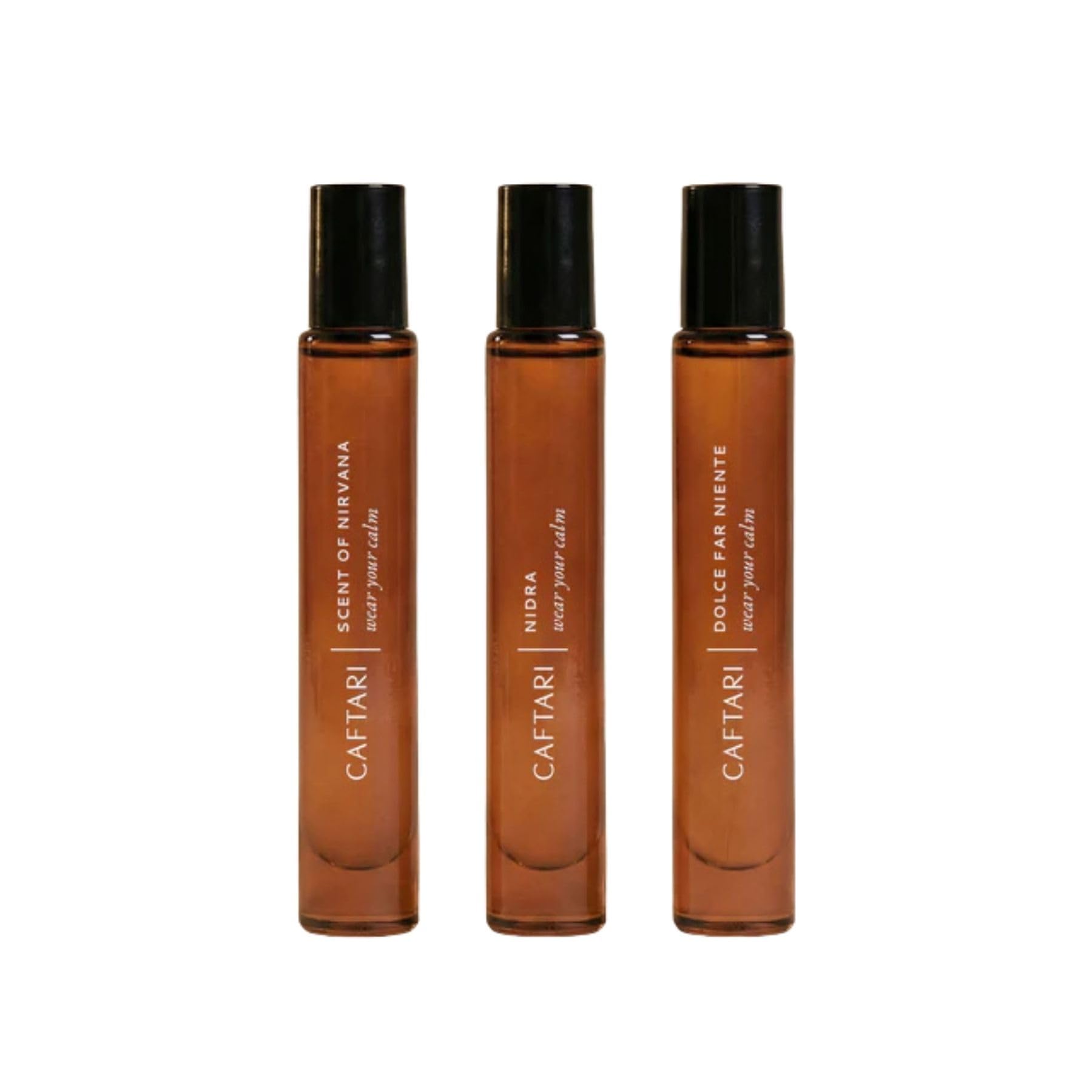 Caftari Luxury Perfume Oil Rollerball Discovery Set | Long - Product Imagery