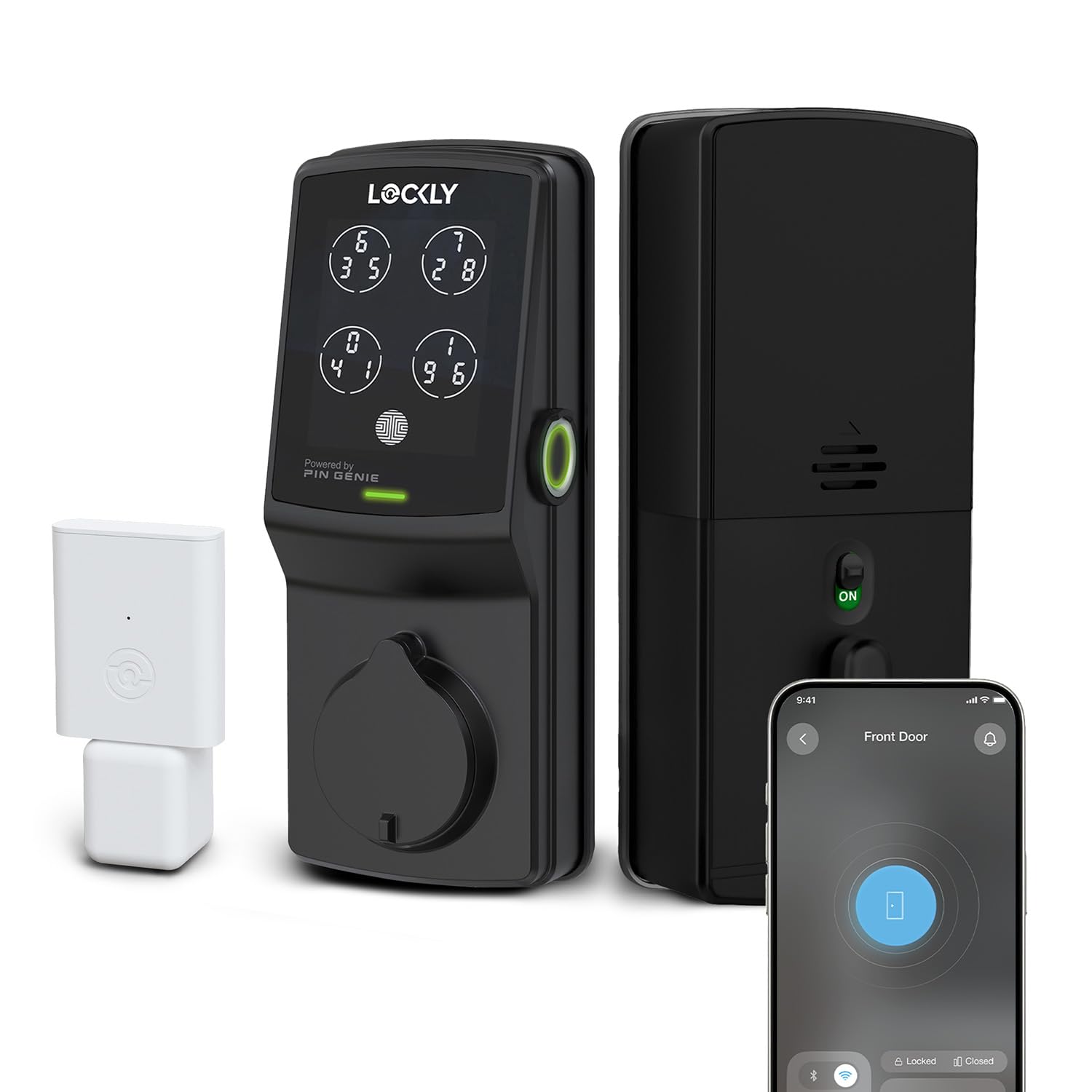 Lockly Secure Pro Smart Deadbolt Lock with WiFi Hub - Lockly Official Imagery - 2