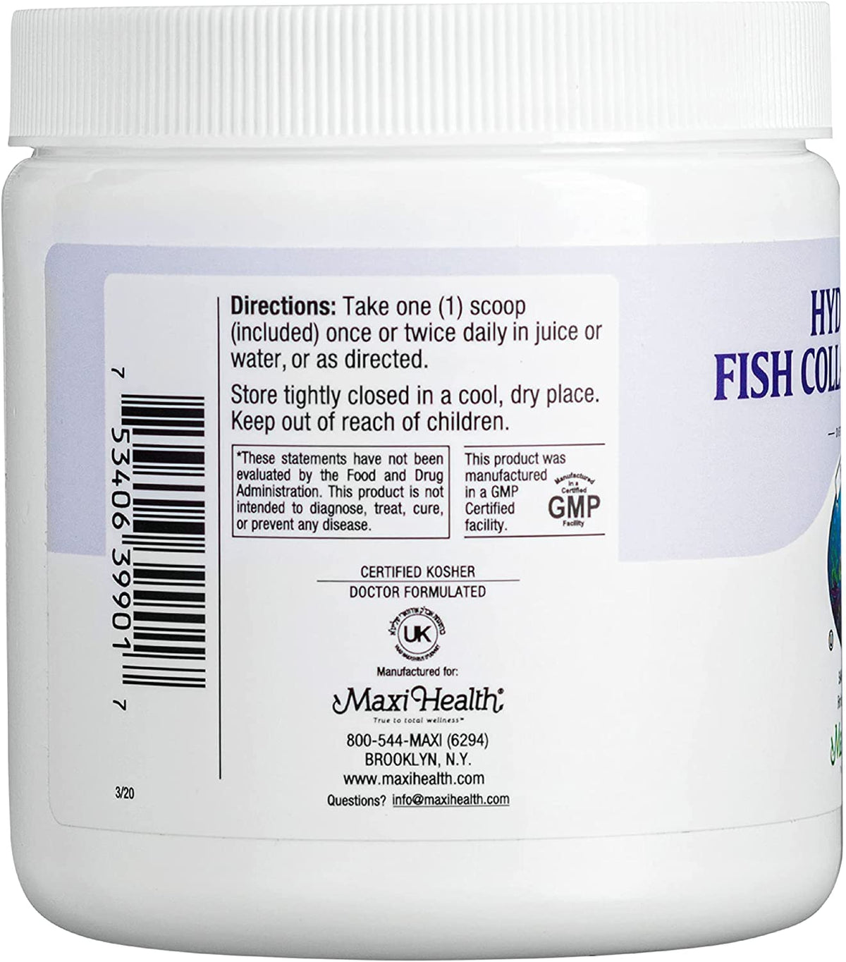 Maxi Health Marine Collagen Peptides Powder Type I - Maxi Health Official Imagery - 4