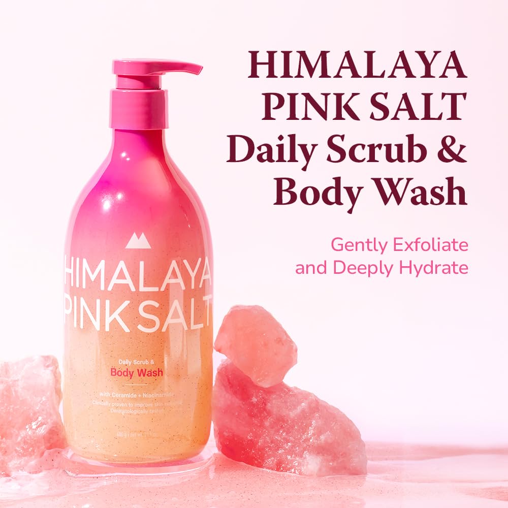 HIMALAYA PINKSALT Daily Scrub & Body Wash 21 - HIMALAYA PINKSALT Official Product View 3