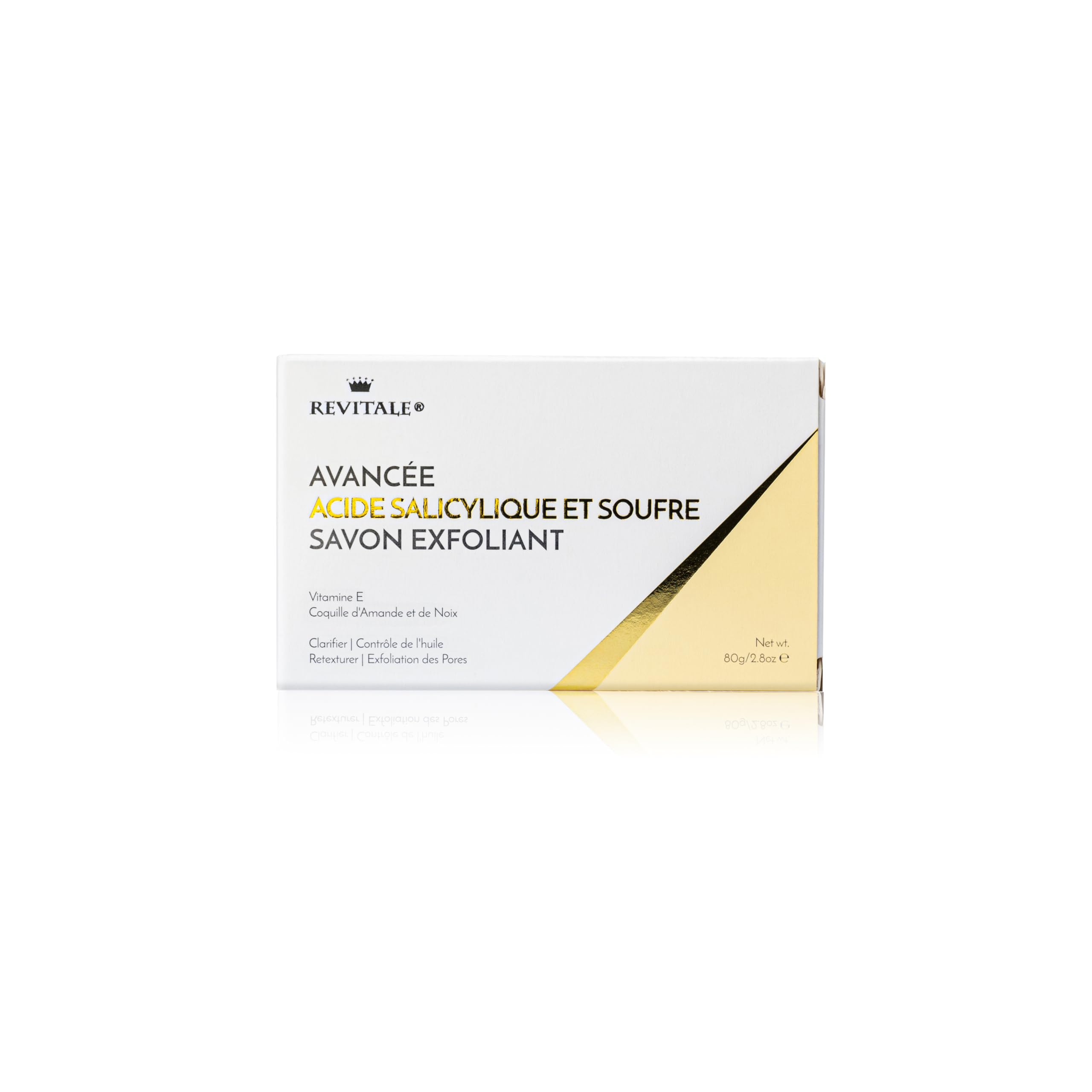 Revitale Advanced BHA Salicylic Acid & Sulphur Scrub Soap - REVITALE Official Product View 10