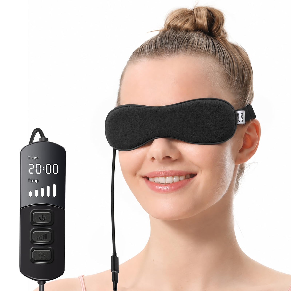 Aroma Season Heated Eye Mask for Dry Eyes Warm Eye Compress - Aroma Season Official Imagery - 2