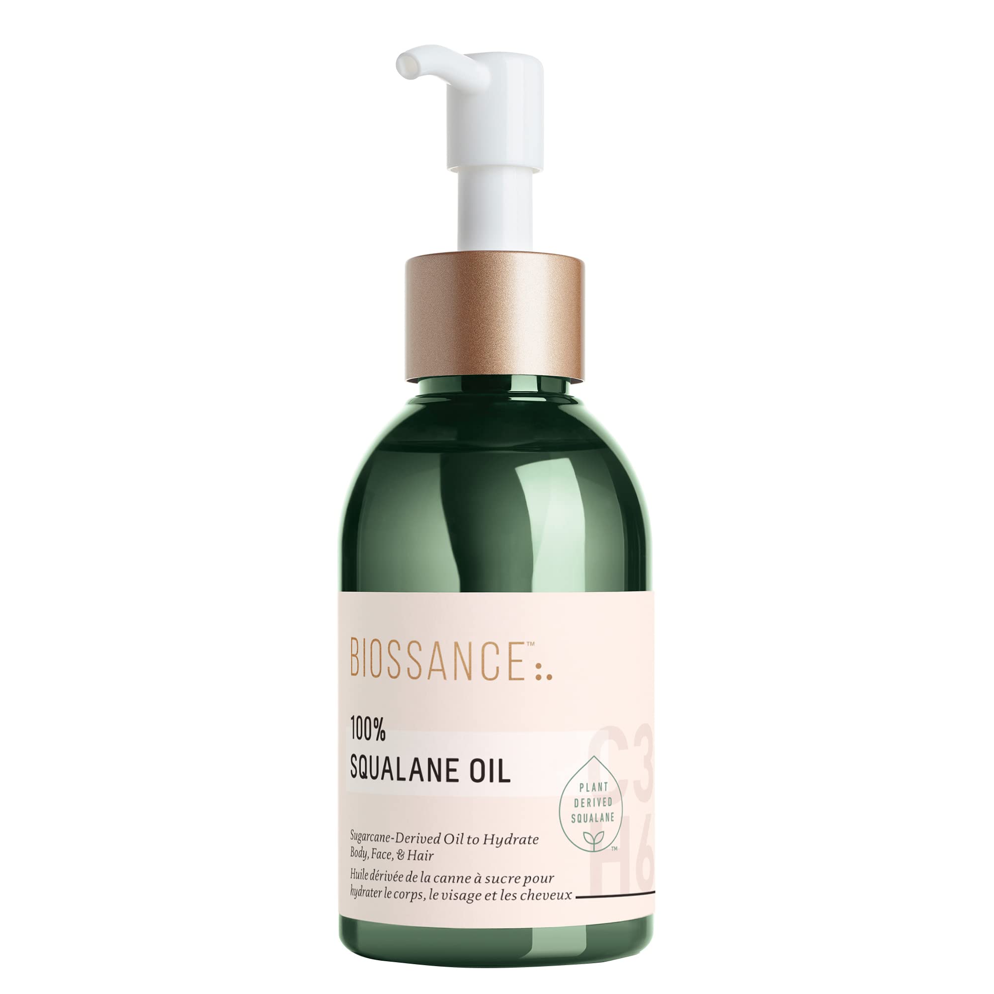 BIOSSANCE 100% Squalane Oil - Vegan Face & Body Oil Moisturizer - 3.3 oz - Elefair Tech Official Product View 2