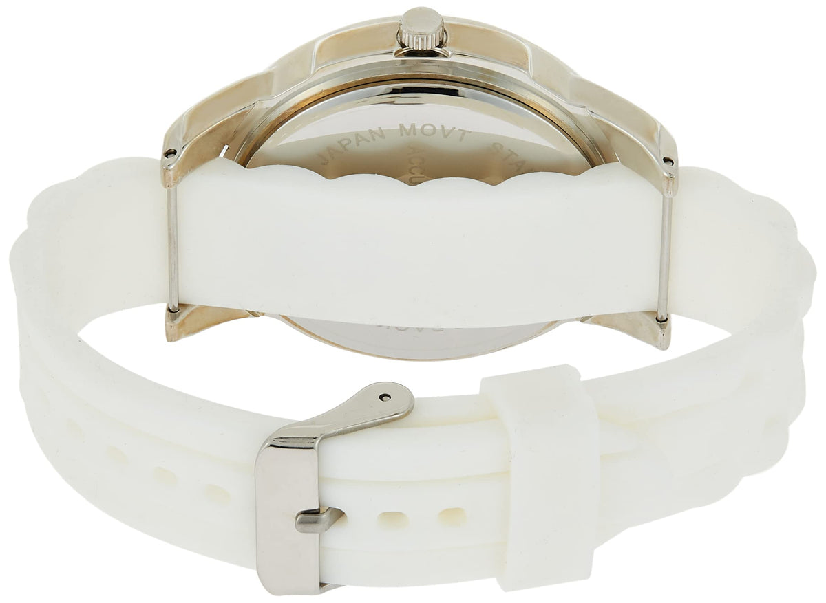XOXO Women s Silver Tone Analog Watch with Crystal Accent - Accutime Official Imagery - 3