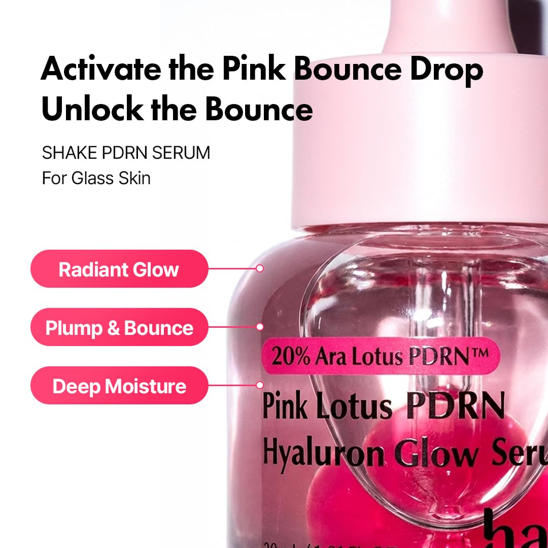 Hanskin Shake PDRN Glow Serum Pink Lotus PDRN Peptide Serum - Hanskin Official Imagery - 4