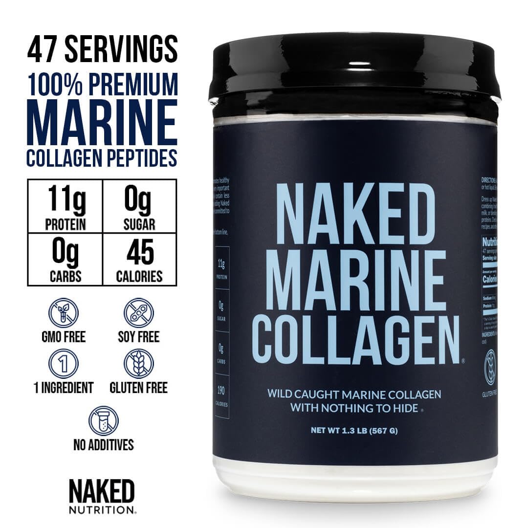 NAKED Marine Collagen Peptides Protein Powder - NAKED Official Imagery - 3