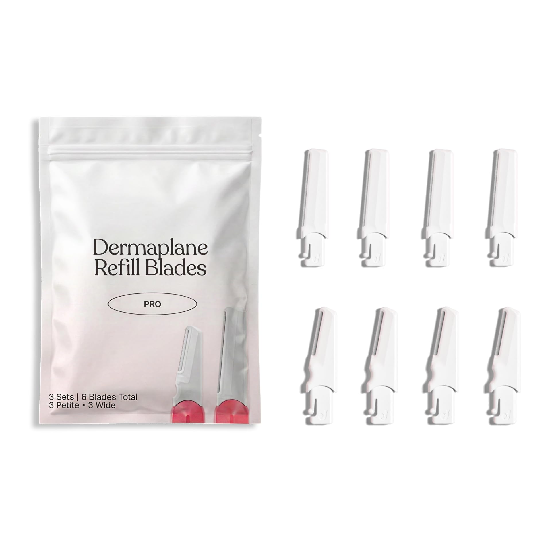 Jill Pro Dermaplane Refill Blades – 8 Advanced Replacement Blades for - View 2