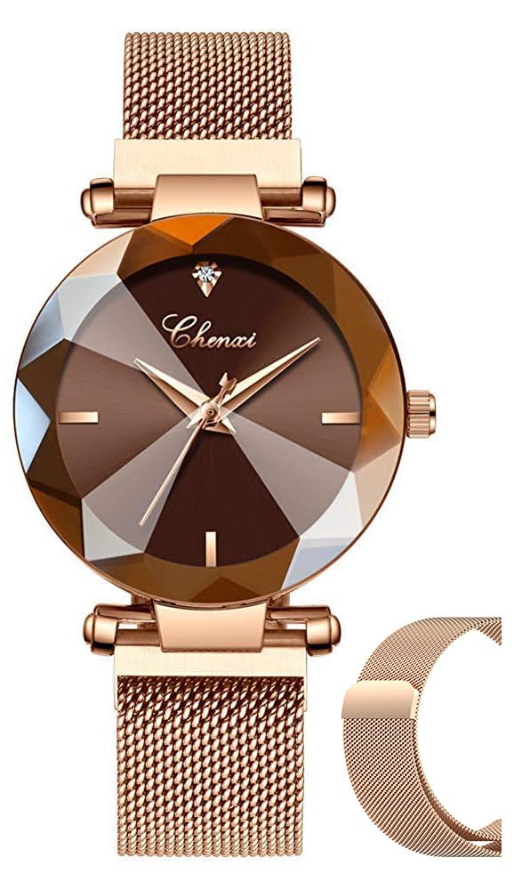 MASTOP Fashion Women Rose Gold Watch Japan Quartz Stainless - MASTOP Official Imagery - 1