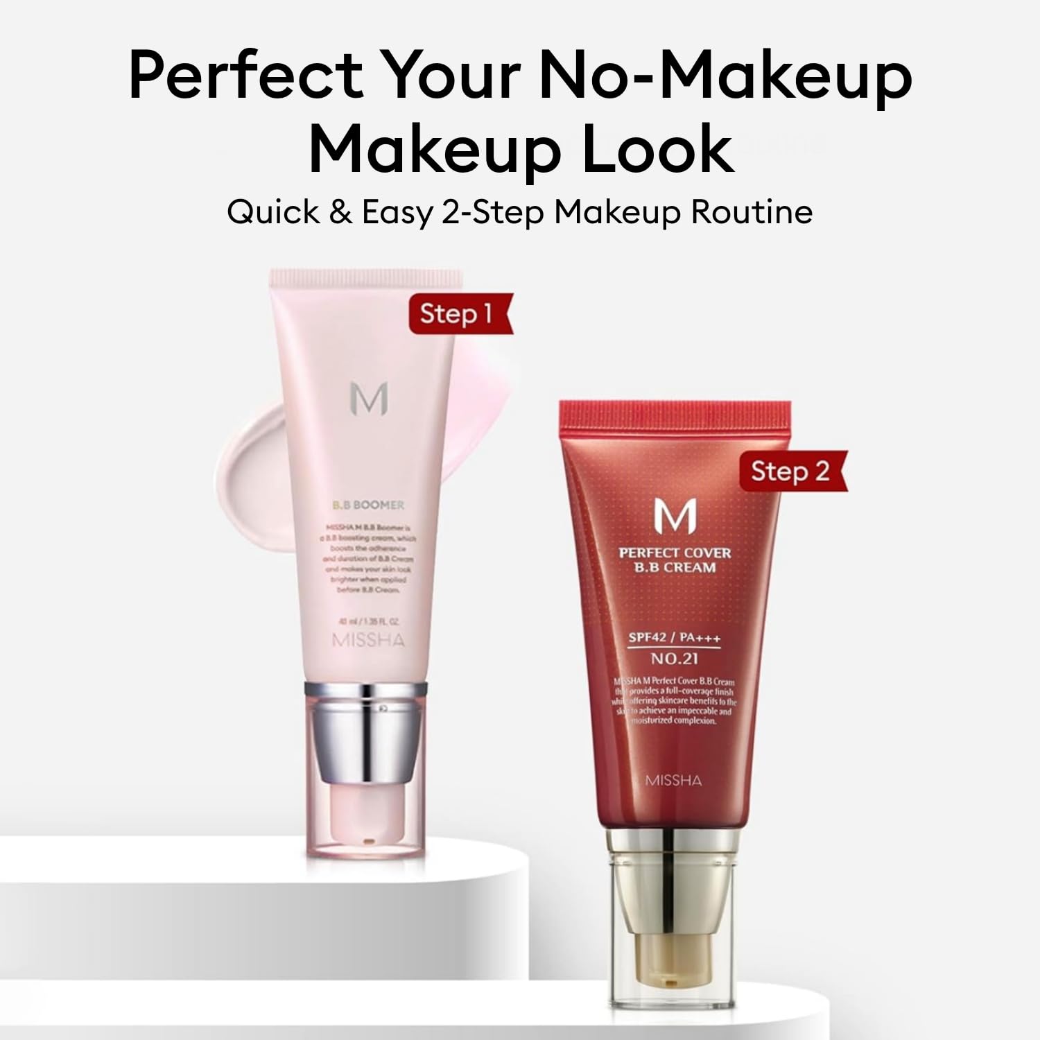 MISSHA BB Essentials Kit No.21 Light Beige SPF 42 PA+++ &amp; BB - MISSHA