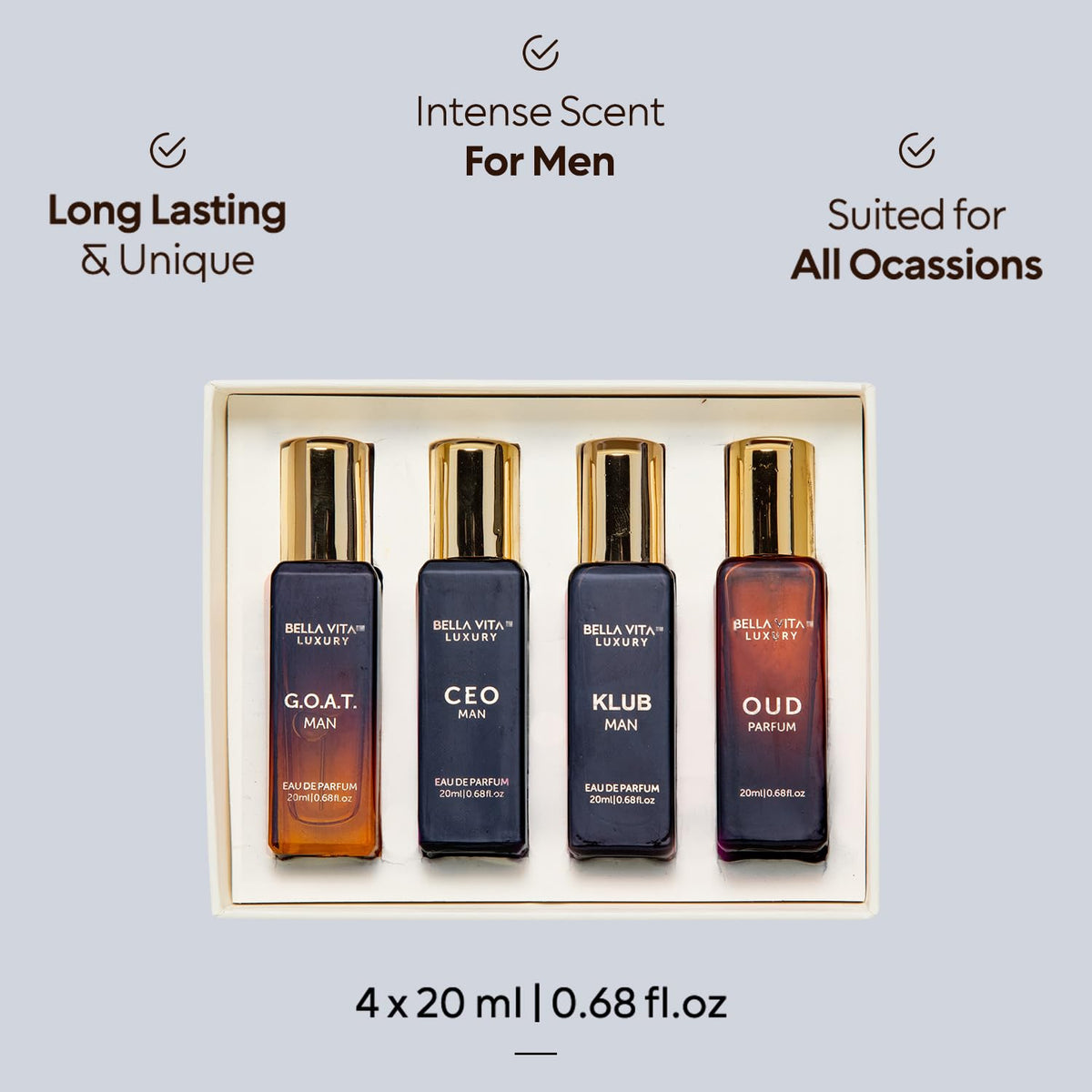 BellaVita Luxury CEO Man Mens Gift Set Perfume Cologne for - Bella Vita Luxury Official Imagery - 4