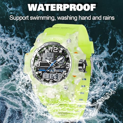 findtime Women's Sport Watch Digital Waterproof Watches Military - Product Imagery