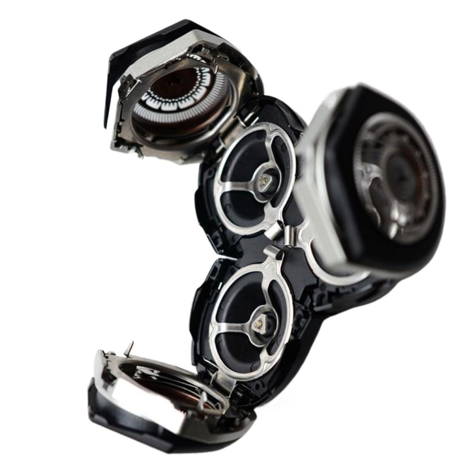 Electric shaver razor blade head RQ12 compatible with Philips RQ1250, RQ1260, RQ1280, RQ1290, and more, for TEGRHSNB23E.