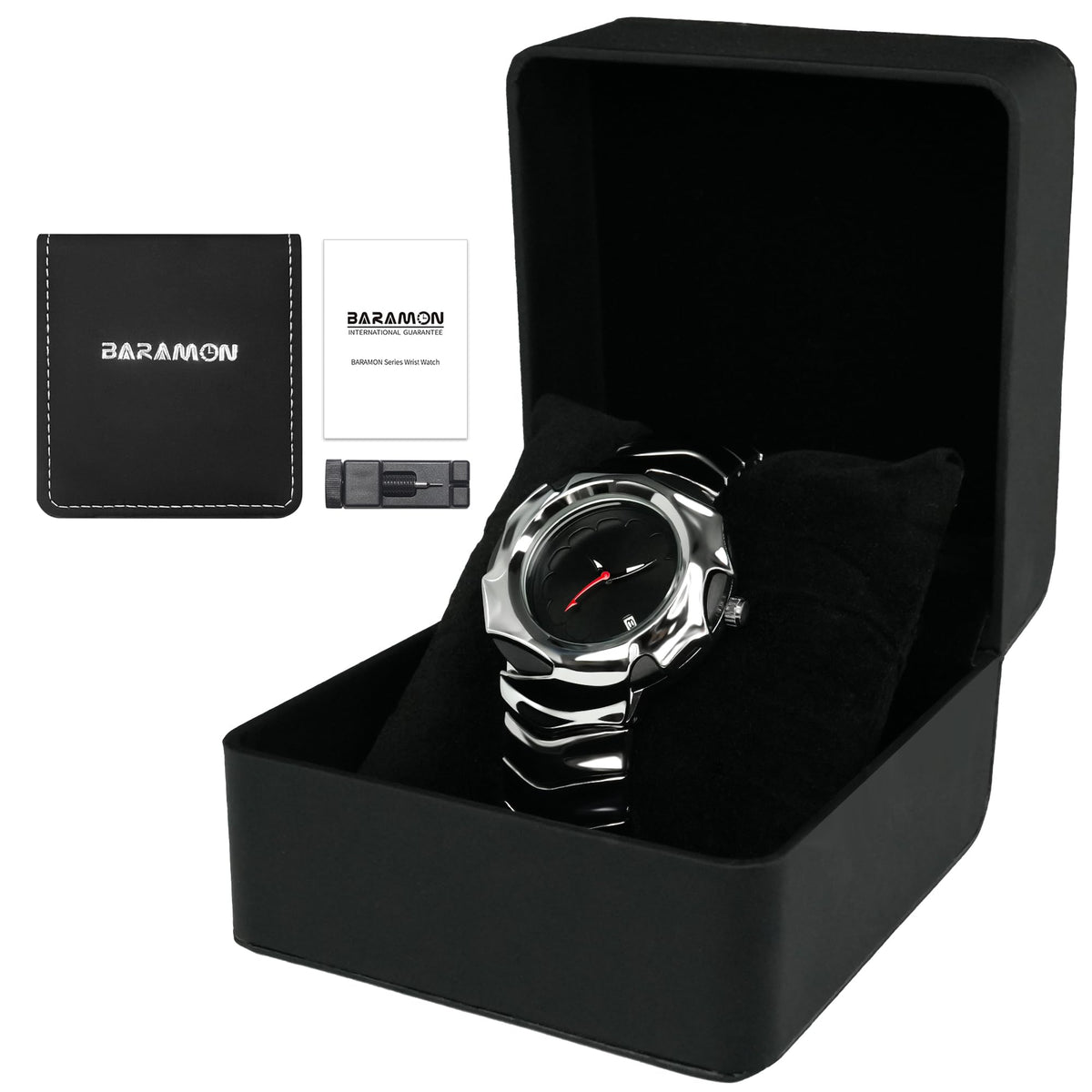 BARAMON Men s Analog Quartz Watch Futuristic Stylish Design - BARAMON Official Imagery - 7