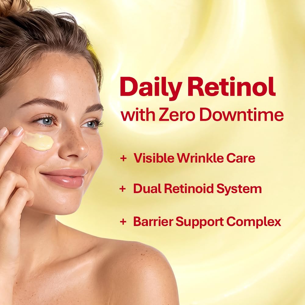 Double Retinol Cream Anti Aging with Retinol Retinal - Rothea Official Imagery - 3