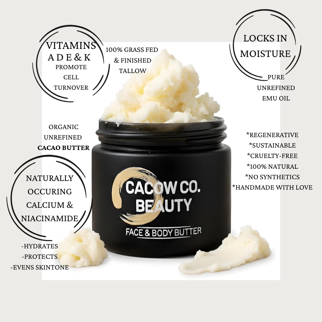 Deeply Nourishing Anti Aging Skin Moisturizer - CaCow Co. Beauty Official Imagery - 6
