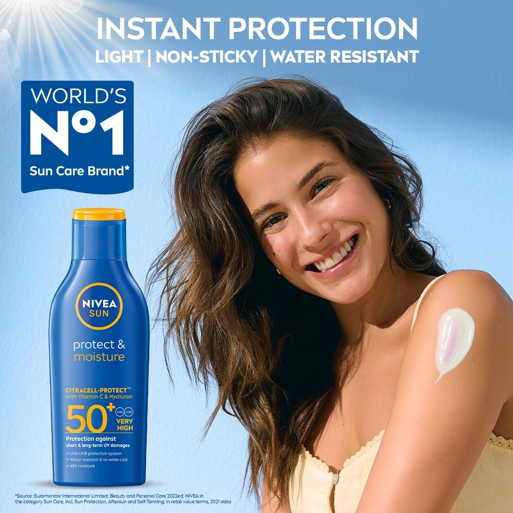Nivea Moisturizing Sun Lotion SPF 50 - NIVEA