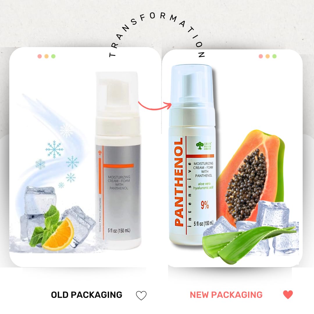 9% Panthenol Foam Spray – After Sun, Redness & Barrier Repair